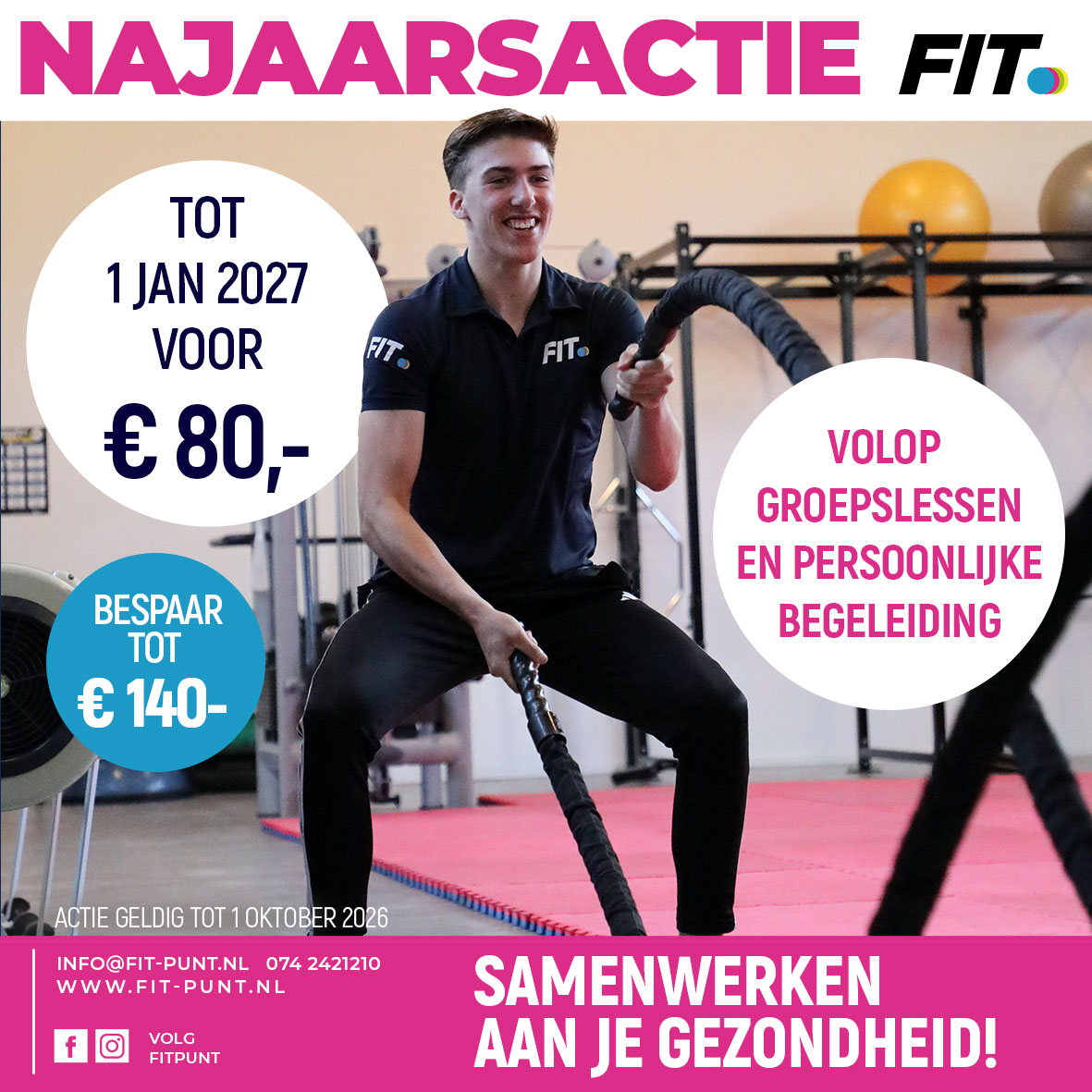 Samenwerken aan je gezondheid najaarsactie 2026